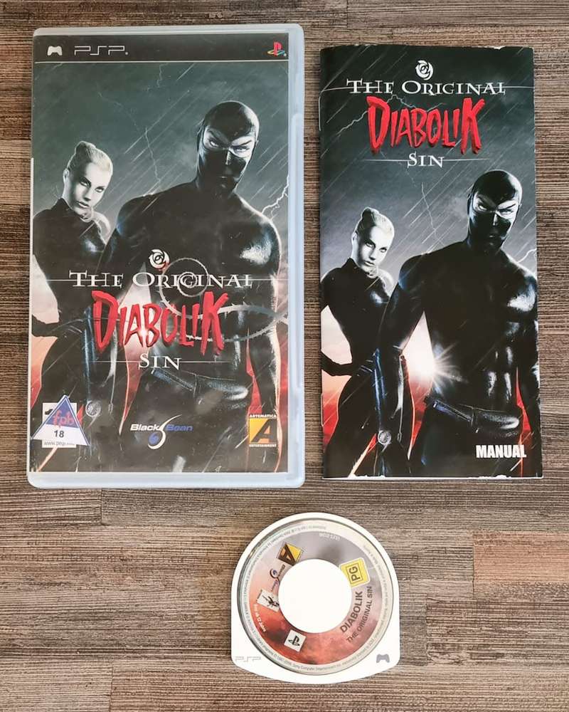 The Original Diabolik Sin Sur PSP - Neuf Sous Blister - Sony PlayStation Portable